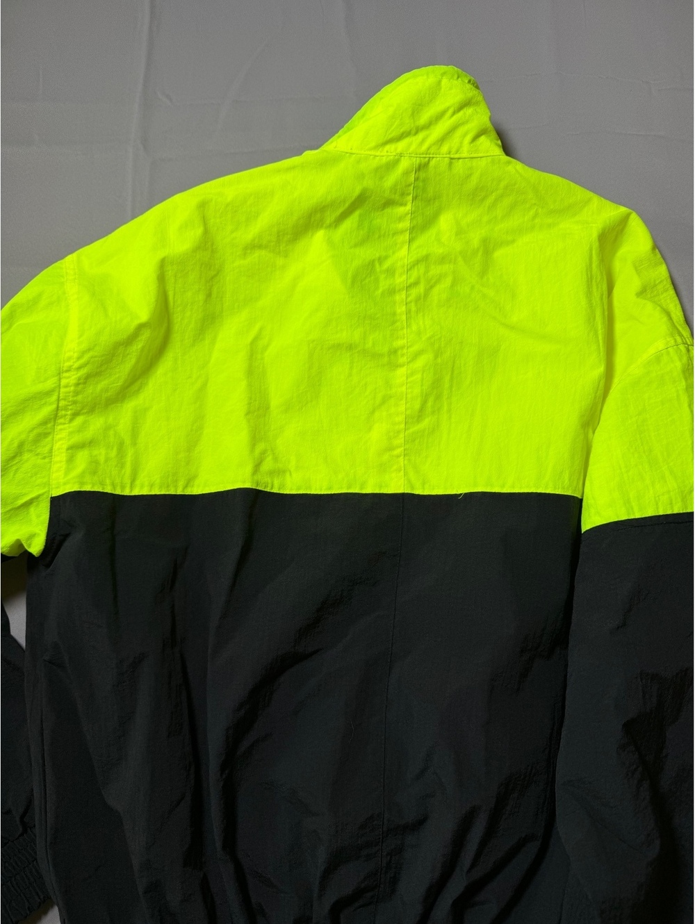 Vintage 90s Shore Club Neon Colorblock Windbreaker - Picture 6 of 8